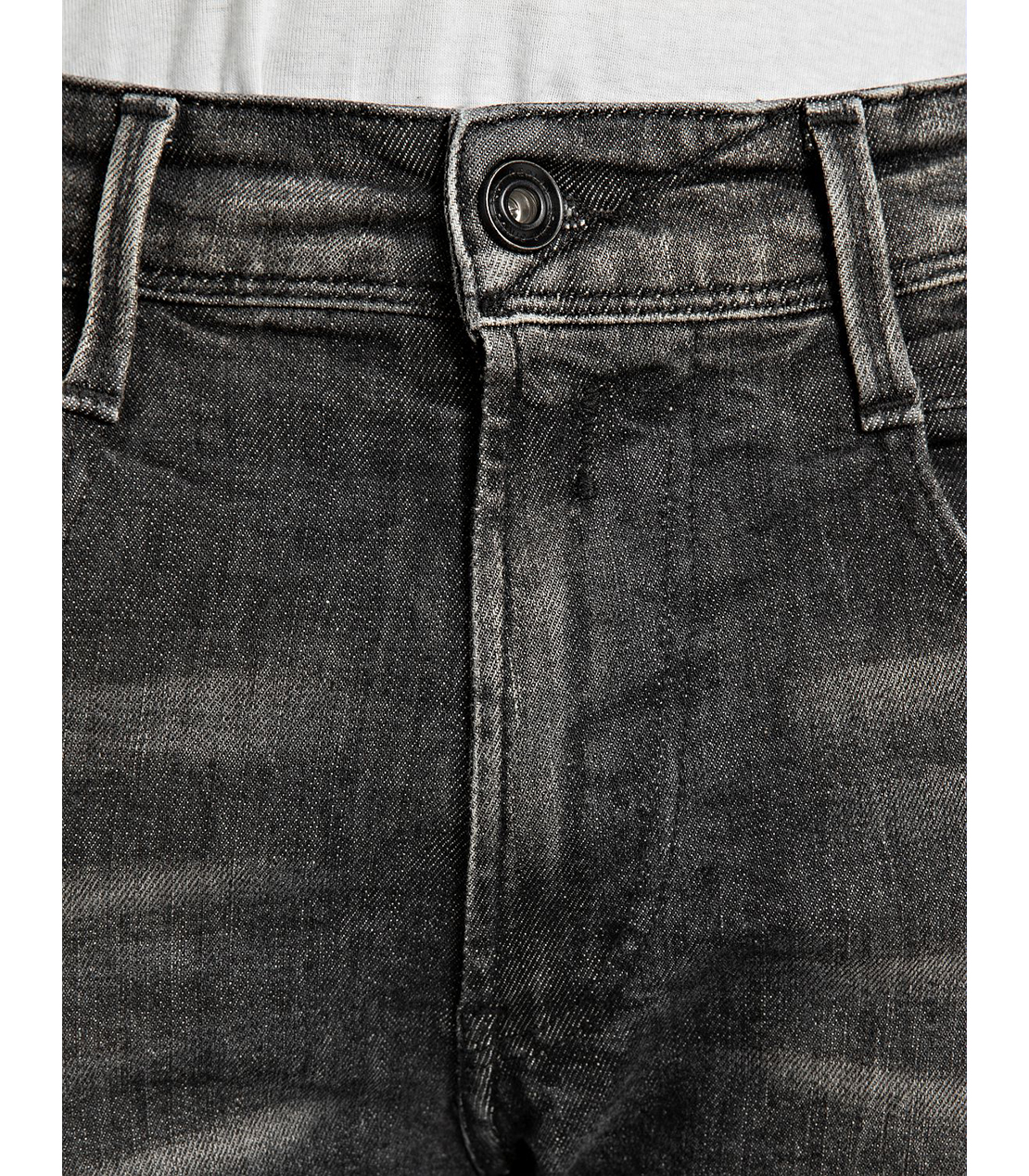 Aged Eco 5 year スーパースリムBRONNY パワーストレッチブラックデニム 詳細画像 ダークグレー 5